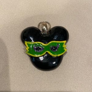 Mardi Gras Mickey Pendant